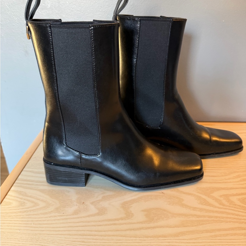 H&M Black Heeled Boots